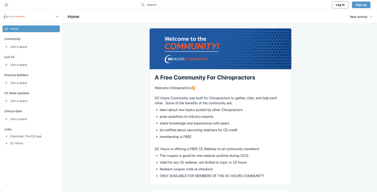 DC Hours Community thread